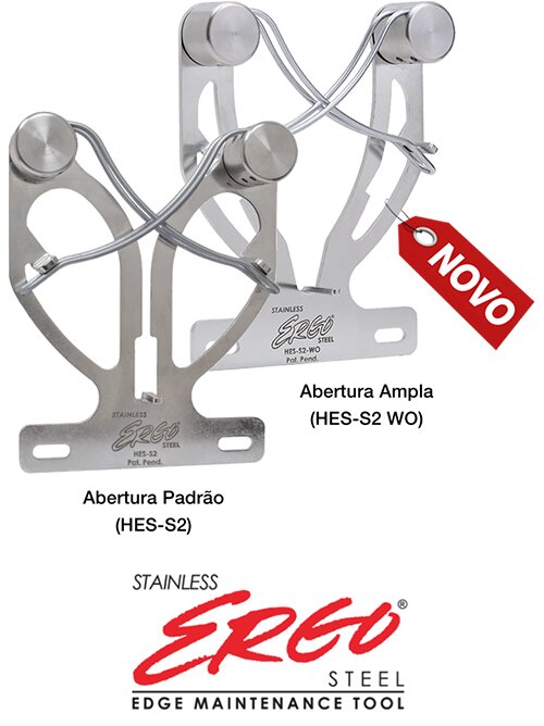 HES-S2 Ergo Steel em aço inox