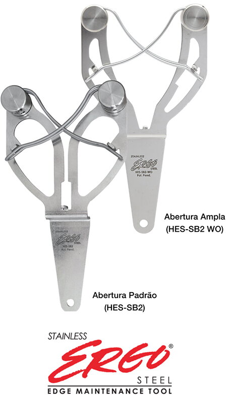 HES-SB2 Ergo Steel em Aço Inox