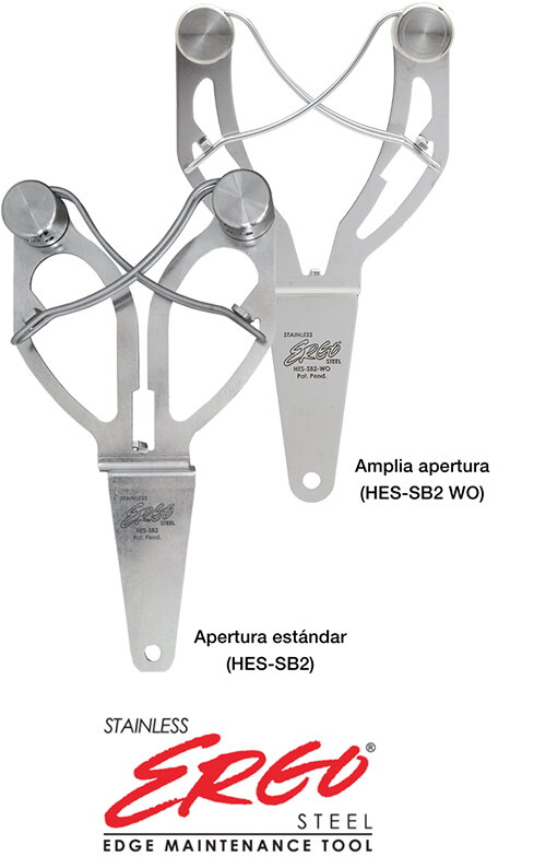 HES-SB2 Acero inoxidable Ergo Steel