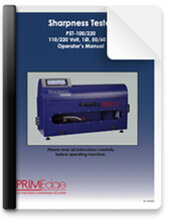 Sharpness Tester Manual (PDF)